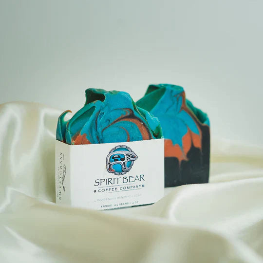 Spirit Bear Coffee Sweatgrass Soap